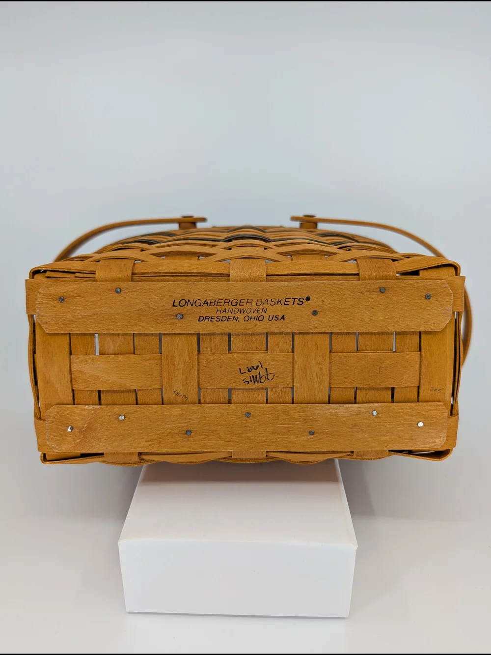 Longaberger Traditions Collection Fellowship Basket 1997 Ed/Lid/Liner/Protector
